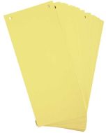 Intercalaires bristol - 240 x 105 mm - Jaune : EXACOMPTA Lot de 100