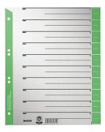 ELBA : Intercalaires en carton - 240 x 300 mm - Bleu