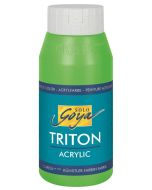 Photo Peinture acrylique Triton Acryl Basic - 750 ml - Vert jaunâtre C. KREUL flacon