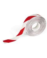 Ruban adhésif de signalisation - Rouge/Blanc : DURABLE photo