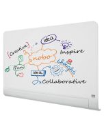 NOBO : Tableau magnétique en verre Bleu  Diamond - 900 x 600 mm 1903847