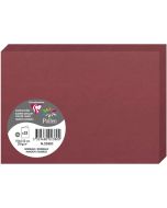 Photo Cartes double en papier - 110 x 155 mm C6 - Bordeaux - CLAIREFONTAINE Pollen