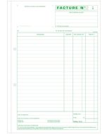FACTURIERS : Lot de 5 Carnets autocopiants Dupli - 210 x 297 mm 3287E - Factures