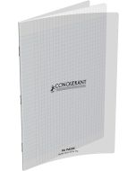 Photo Cahier Séyès / Grands carreaux - Polypro Incolore - 96 pages - 240 x 320 mm CONQUERANT