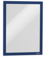 Photo DURABLE 4882-07 Cadres d'affichage magnétiques adhésif - A4 - Bleu foncé