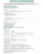 Photo Contrat de location - Locaux meublés EXACOMPTA