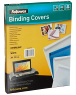 Photo FELLOWES 5379701 Chemise pour thermoreliure A4 - 9-32 feuilles - Blanc