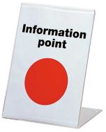 Photo DURABLE : Présentoir de table incliné A4 8596-19 