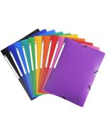 Photo Chemise à élastiques en PP - Assortiment EXACOMPTA Image