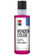 Photo MARABU FUN & FANCY : Peinture pour Window Color - 80 ml - Framboise