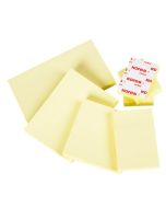 photo KORES Blocs de notes adhésives - Jaune - 51 x 75 mm - N46057