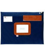 REXEL : Sac à fermeture éclair - A5 - 148 x 210 mm - Bleu 1