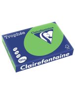 Ramette de papier de 250 feuilles A4 120g - Vert Menthe : CLAIREFONTAINE Trophée Visuel