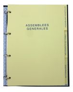 Recharge pour reliure juridique - 100 feuillets - 11014 ELVE