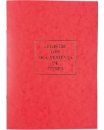 Registre Mouvements de Titres SAS SA LE DAUPHIN 90120D