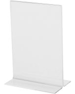 SIGEL : Présentoir de table droit - A6 portrait