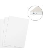Photo TRANSOTYPE 33050900 plaques de mousse - 500 x 700 mm Blanc