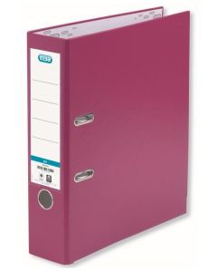 Classeur à levier - Dos 80 mm - Rose ELBA Smart Pro