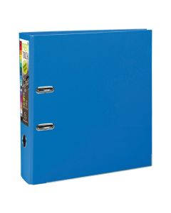 53342E EXACOMPTA : Lot de 10 classeurs à levier  - Dos de 80 mm - Bleu (Classement)