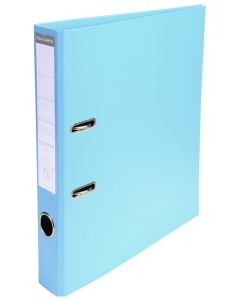 EXACOMPTA : Lot de 10 classeurs - Dos de 50 mm - Bleu clair (Classement) 53502E