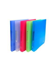 Exacompta 544699E Chromaline : Classeur souple Assortiment - 2 anneaux