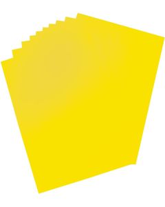 Carton pour affiche - 480 x 680 mm - Jaune brillant - 380 g/m² : FOLIA Visuel