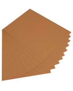 Carton de Bricolage 700 x 1000 mm - Fauve - 300 g/m² FOLIA Lot de 10