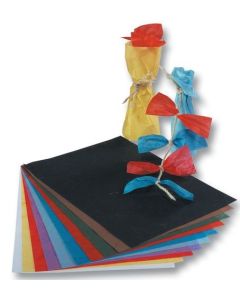 Soie de paille - Couleurs assorties - 470 x 640 mm : FOLIA Photo