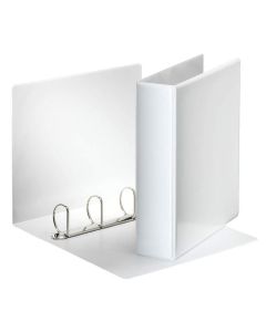 ESSELTE 49705 : classeur personnalisable avec 2 pochettes - Blanc - Dos de 75 mm