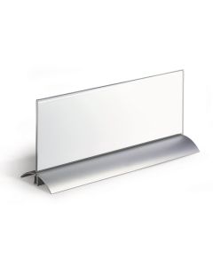 Photo DURABLE 8203-19 : Chevalet porte-nom - Desk Presenter - 297 x 105 mm