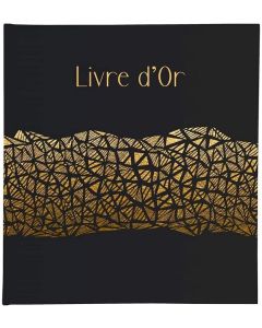 Photo Livre d'or - 270 x 220 mm - Noir/Or EXACOMPTA Aramy