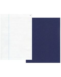 Photo Registre A4 avec marge - 200 pages lignées numérotées ELVE