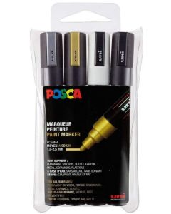 Marqueurs Posca PC 5M - Pointe 1,8 à 2,5 mm ASS9