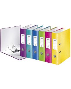 Photo Classeur à levier WOW - Dos 80 mm - Assortiment : LEITZ 1005-10-99