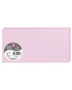 Photo POLLEN : Carte double de papier - Format DL - Rose dragée 12513C
