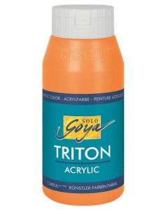 Photo Peinture acrylique Triton Acryl Basic - 750 ml - Orange C. KREUL  flacon