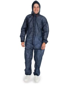 Photo Combinaison de protection catégorie 1 - Bleu foncé - Taille XXL HYGOSTAR Eco Image