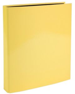 Photo Classeur rigide à 4 anneaux en D - Dos 40 mm - Jaune EXACOMPTA Aquarel