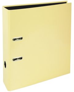 Photo Classeur à levier pour A4 - Dos de 80 mm - Jaune Citron EXACOMPTA Aquarel Image