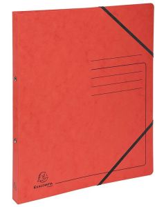 Photo Classeur 2 anneaux - Carte imprimée - Dos 20 mm - Rouge EXACOMPTA