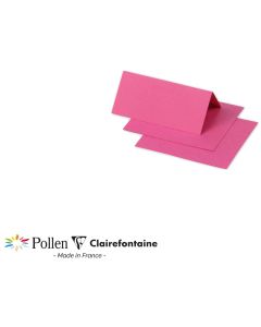 Photo POLLEN Porte-nom rose fuchsia 85 x 80 mm 75024C Clairefontaine