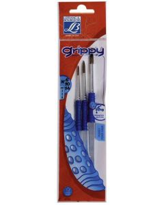 Photo Pinceaux plat n° 4, 10 et 14 LEFRANC et BOURGEOIS 807303