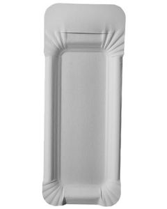 Assiette jetable en carton - 80 x 210 mm PAP STAR Pure