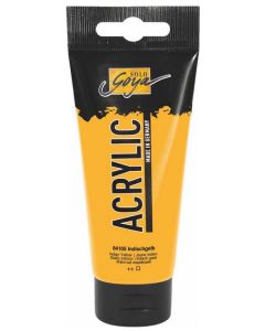 Photo Peinture acrylique Jaune indien Tube de 100 ml : KREUL Solo Goya Acrylic 84105