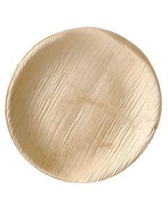 Assiette jetable en feuilles de palme - Diamètre de 150 mm PAP STAR Pure
