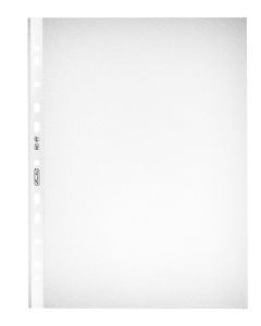 Photo Pochettes perforées en Polypro - A4 - Incolore : HERLITZ Lot de 100  réf. 10715514