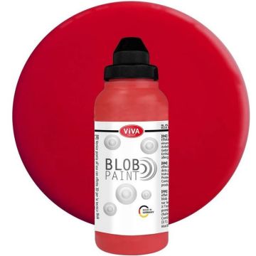 Peinture effet 3D - Blob Paint - Rouge : VIVA image