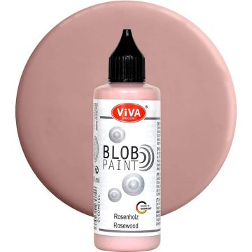 Peinture effet 3D - Blob Paint Modern Pastel - Bois de Rose VIVA