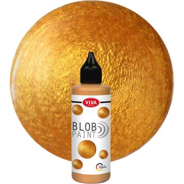 Peinture effet 3D - Blob Paint Metallic - Or Métallisé VIVA image
