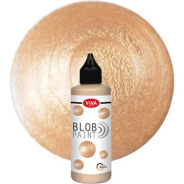 Peinture effet 3D - Blob Paint Metallic - Champagne Métallisé : VIVA image